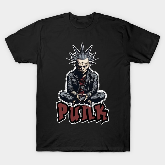 Punk Music T-Shirt by MARK ASHKENAZI